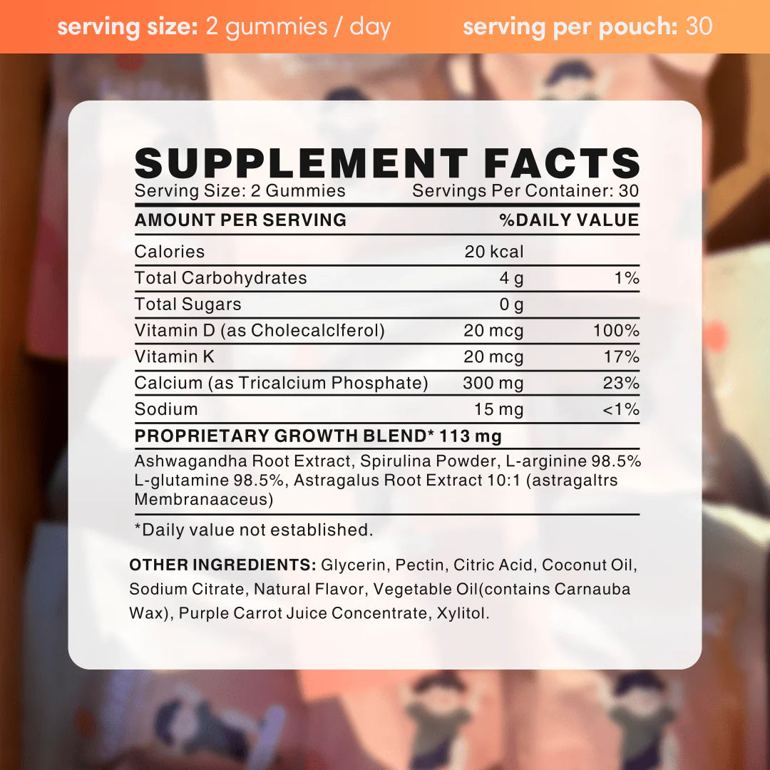 HeightenUp Growth Gummies