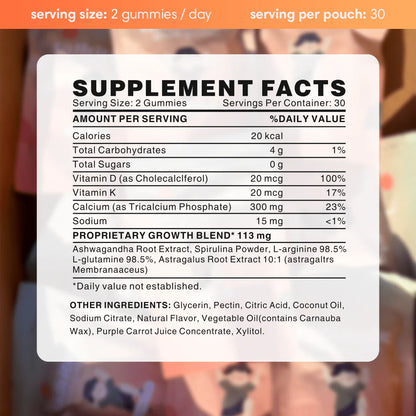 HeightenUp Growth Gummies